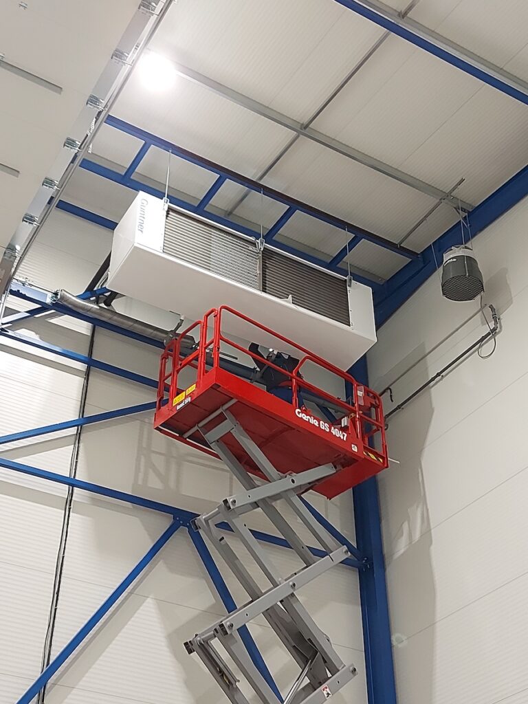 Chladící systémy pro logistické prostory